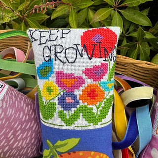 Flower Burst Flings Cross Stitch Pattern by Luhu Stitches