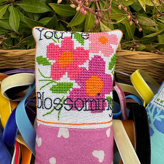 Flower Burst Flings Cross Stitch Pattern by Luhu Stitches