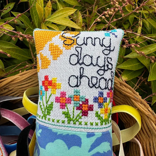 Flower Burst Flings Cross Stitch Pattern by Luhu Stitches