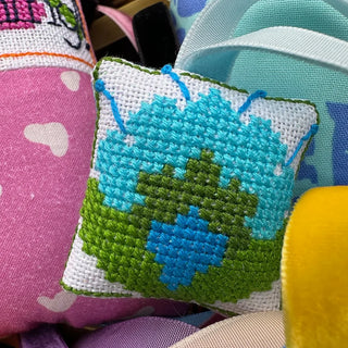 Flower Burst Flings Cross Stitch Pattern by Luhu Stitches