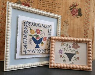 Frolicking Flowers | Cross Stitch Pattern by 1884 Stitchery Designs