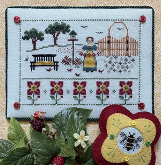 Garden Party | Cross Stitch Pattern by The Needle's Notion
