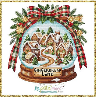 Gingerbread Lane Cross Stitch Pattern by Les Petites Croix De Lucie