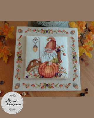 Giornata D'Autunno - Gnomo | Cross Stitch Pattern by Serenità di Campagna
