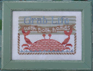 Grab Life: To the Beach Series Pt 8 Cross Stitch Pattern by Hands On Design - Premium Pattern, Cross Stitch from Hands On Design - Just $6! Shop now at Crossed Hearts Needlework & Design