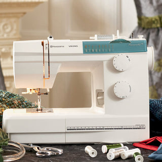 HUSQVARNA® VIKING® EMERALD™ 116 Sewing Machine – front view