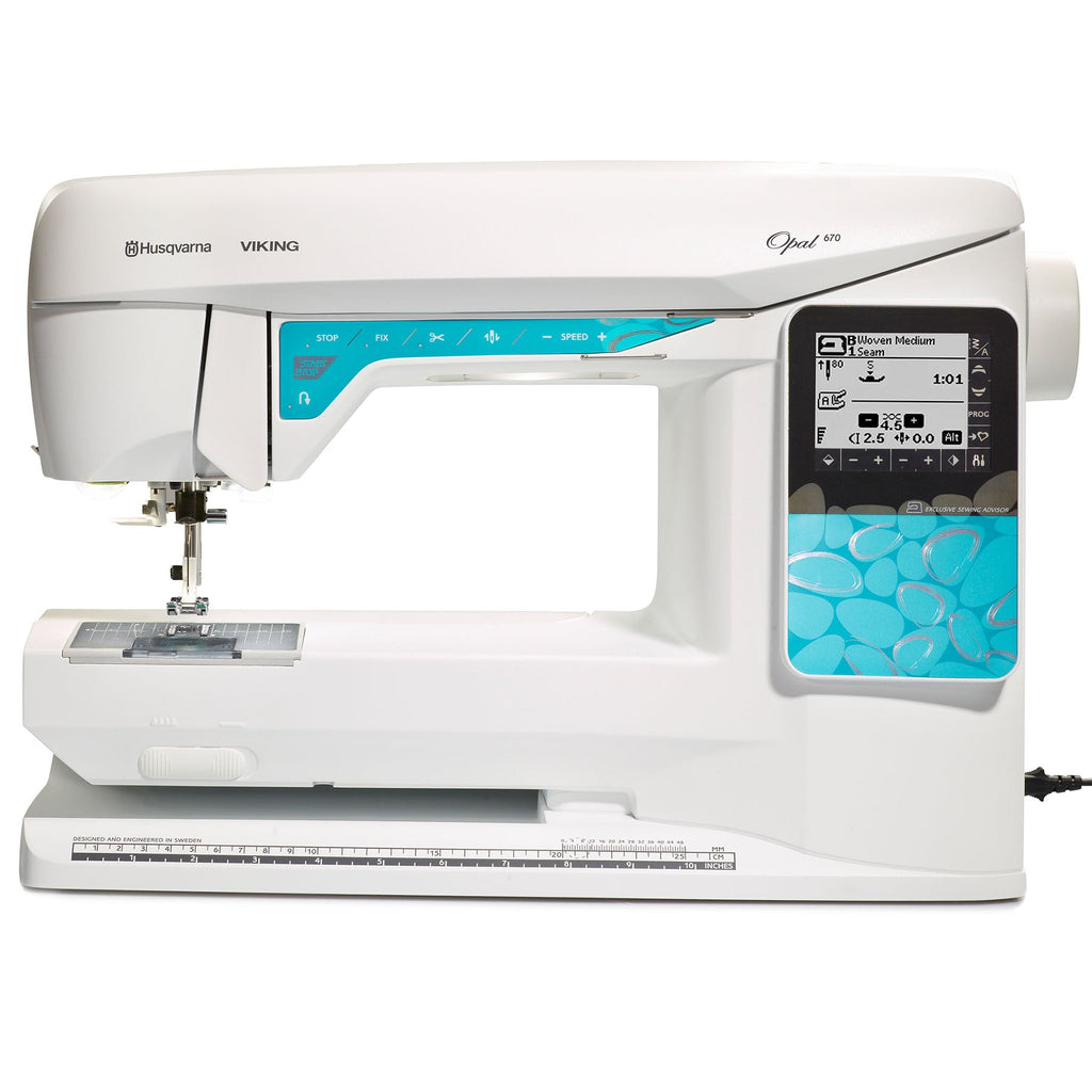 HUSQVARNA® VIKING® OPAL™ 670 Sewing Machine – Smart & Efficient ...