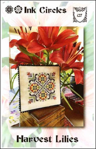 Harvest Lilies Cross Stitch Pattern by Ink Circles - Premium Pattern, Cross Stitch from Ink Circles - Just $6! Shop now at Crossed Hearts Needlework & Design