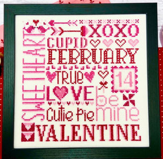 Hey Sweetheart Cross Stitch Pattern by Primrose Cottage Stitches - Premium Pattern, Cross Stitch from Primrose Cottage Stitches - Just $14! Shop now at Crossed Hearts Needlework & Design