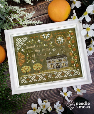 Home So Sweet | Cross Stitch Pattern by Needle & Moss