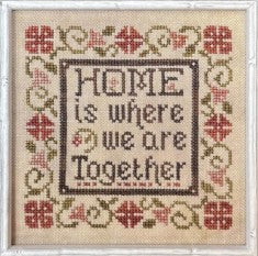 Home Cross Stitch Pattern by My Big Toe Designs