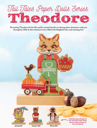 🍂 Just CrossStitch Magazine – Autumn 2026—PREORDER 🍂