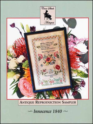 Innocence 1840 Cross Stitch Pattern by Cross Stitch Antiques - Premium Pattern, Cross Stitch from Cross Stitch Antiques - Just $20! Shop now at Crossed Hearts Needlework & Design