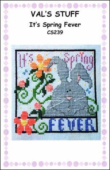 It's Spring Fever Cross Stitch Pattern by Val's Stuff – Crossed Hearts ...