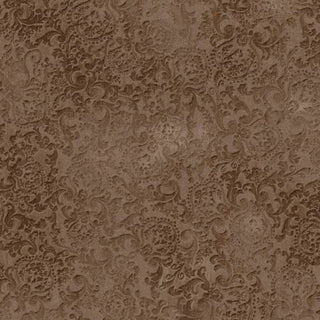 RJR Brown Embossed Scroll