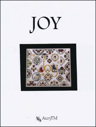 Joy Cross Stitch Pattern by AuryTM - Premium Pattern, Cross Stitch from AuryTM - Just $18! Shop now at Crossed Hearts Needlework & Design