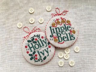 Joyful Christmas Ornaments 2026 | Cross Stitch Pattern by Stiches by Ethel