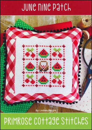 June Nine Patch Cross Stitch Pattern by Primrose Cottage Stitches 