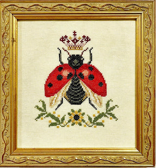 Lady Queen Cross Stitch Pattern by Fox and Rabbit Designs