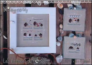 Les Vacances Du Herisson Cross Stitch Pattern by Madame Chantilly - Premium Pattern, Cross Stitch from Madame Chantilly - Just $14.66! Shop now at Crossed Hearts Needlework & Design