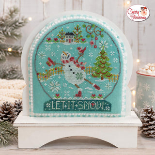 Let It Snow | Cross Stitch Pattern by Cherry Blossoms