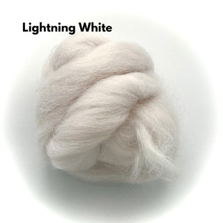 Corriedale Collection | Soothing Elements Bundle of Dyed Wool Tops | 150 Grams, 26 Micron