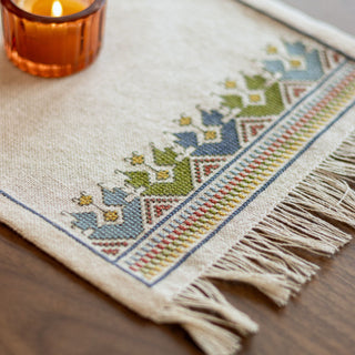 Little Baskets cross stitch folk embroidery kit