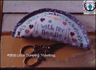 Little Dumpling Travelbag Cross Stitch Pattern by Thistles (DISCONTINUED) - Premium Pattern, Cross Stitch from Thistles - Just $7.20! Shop now at Crossed Hearts Needlework & Design