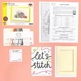 Loads of Love Greeting Card Counted Cross Stitch Kit by Bothy Threads XGC64