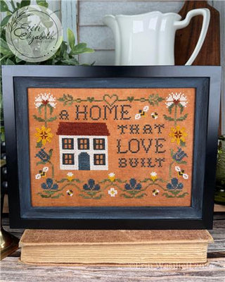 Love Built | Cross Stitch Pattern by Erin Elizabeth Designs