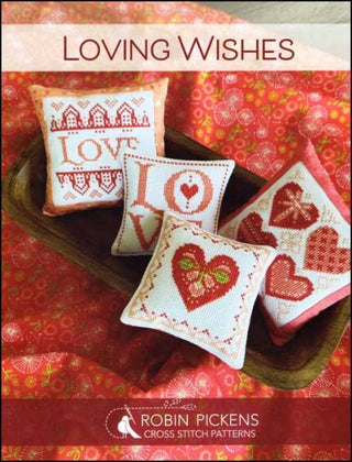 Loving Wishes Cross Stitch Pattern by Robin Pickens *NEW* - Premium Pattern, Cross Stitch from Robin Pickens - Just $10! Shop now at Crossed Hearts Needlework & Design