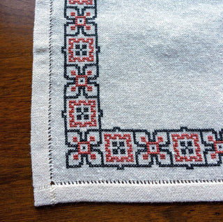 Luiza cross stitch folk embroidery kit