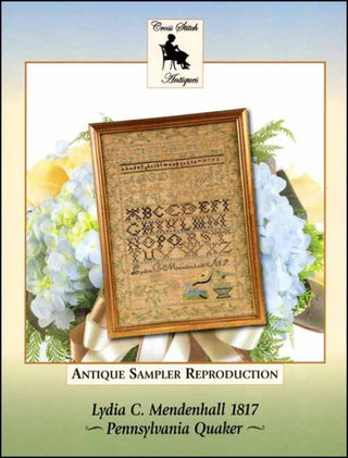 Lydia C. Mendenhall 1817 Cross Stitch Pattern by Cross Stitch Antiques - Premium Pattern, Cross Stitch from Cross Stitch Antiques - Just $24! Shop now at Crossed Hearts Needlework & Design