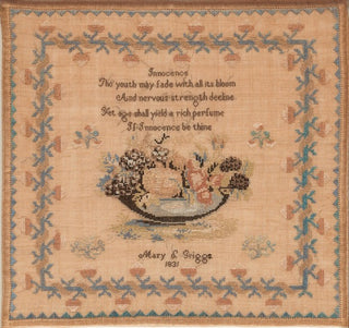 Mary E. Griggs 1831 | Cross Stitch Pattern by 1884 Stitchery Designs