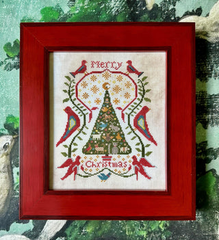 Merry Christmas | Cross Stitch Pattern by Kathy Barrick