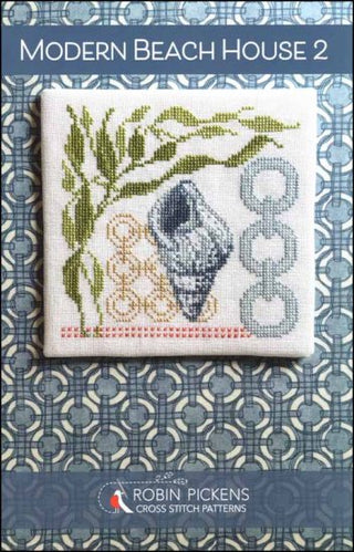Modern Beach House 2 Cross Stitch Pattern by Robin Pickens