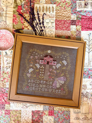 Moonlight Garden Sampler | Cross Stitch Pattern by Blueberry Ridge Design