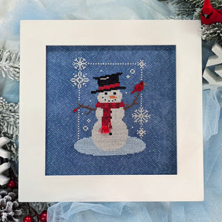 Mr. Snowball | Cross Stitch Pattern by Yahnina Designs