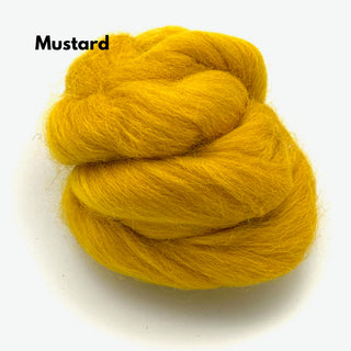Corriedale Collection | Soothing Elements Bundle of Dyed Wool Tops | 150 Grams, 26 Micron