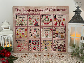 My True Love Gave To Me... | Cross Stitch Pattern by Mani di Donna