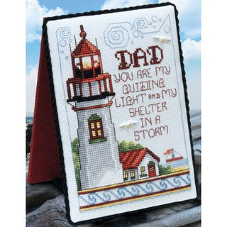 My Guiding Lighthouse cross stitch pattern from Stoney Creek Cross Stitch Collection Magazine Spring 2026 | Vol. 38 No. 2