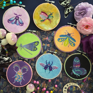 Celestial Bugs Zine | Cross Stitch Pattern by BAD Stitch