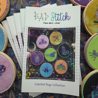 Celestial Bugs Zine | Cross Stitch Pattern by BAD Stitch
