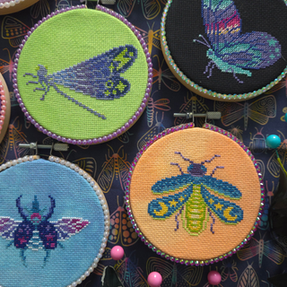 Celestial Bugs Zine | Cross Stitch Pattern by BAD Stitch