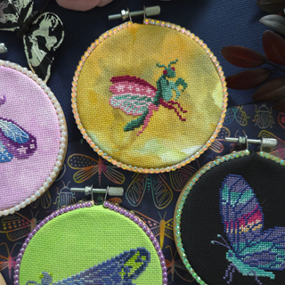 Celestial Bugs Zine | Cross Stitch Pattern by BAD Stitch