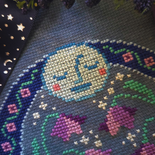 Night Blooms | Cross Stitch Pattern by BAD Stitch
