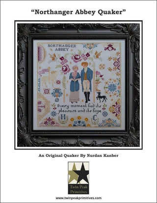 Image of Northanger Abbey Quaker: Jane Austen Literature Series Cross Stitch Pattern by Twin Peak Primitives