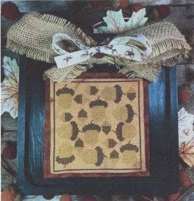 November - Acorns: All Piled Up Series Cross Stitch Pattern by Ladybug Stitches - Premium Pattern, Cross Stitch from Ladybug Stitches - Just $6! Shop now at Crossed Hearts Needlework & Design