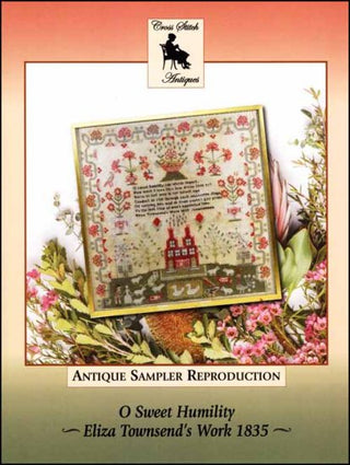 O Sweet Humility Cross Stitch Pattern by Cross Stitch Antiques - Premium Pattern, Cross Stitch from Cross Stitch Antiques - Just $26! Shop now at Crossed Hearts Needlework & Design