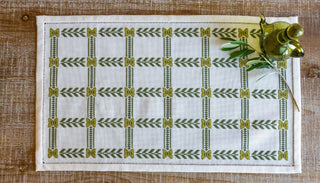 Olive Branch cross stitch folk embroidery kit